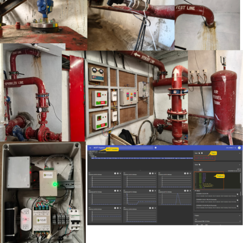 Case Study: Real-Time Monitoring Solution for Water Level, Water Flow, Pressure, Diesel Level & Fire Hydrant Systems